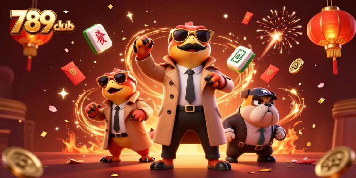 Bet at 789club and enjoy the fun of three cartoon raptors in a trench coat trying to access a VIP casino lounge.