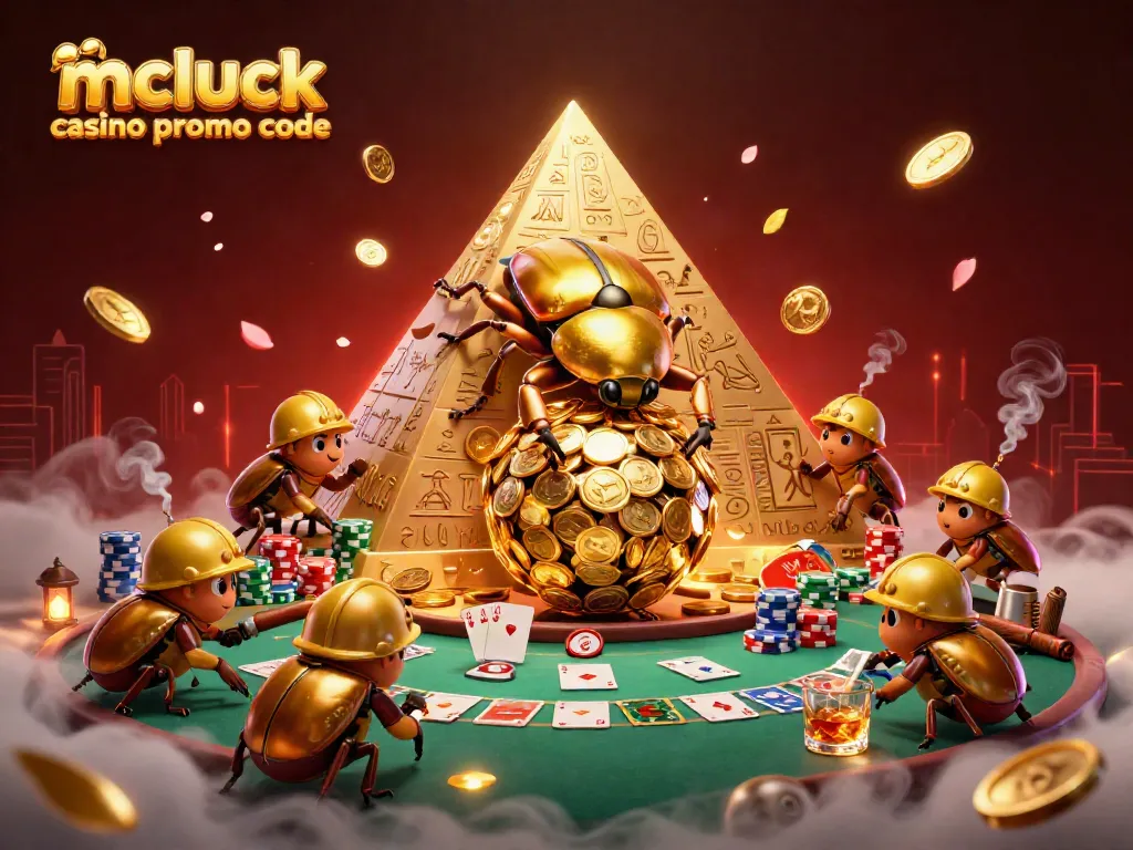Engage with the exciting mcluck casino promo code scene showcasing vibrant gaming elements and dynamic characters.