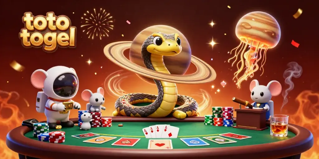 Engage with the thrilling world of toto togel where astronaut mice bet on cosmic roulette.