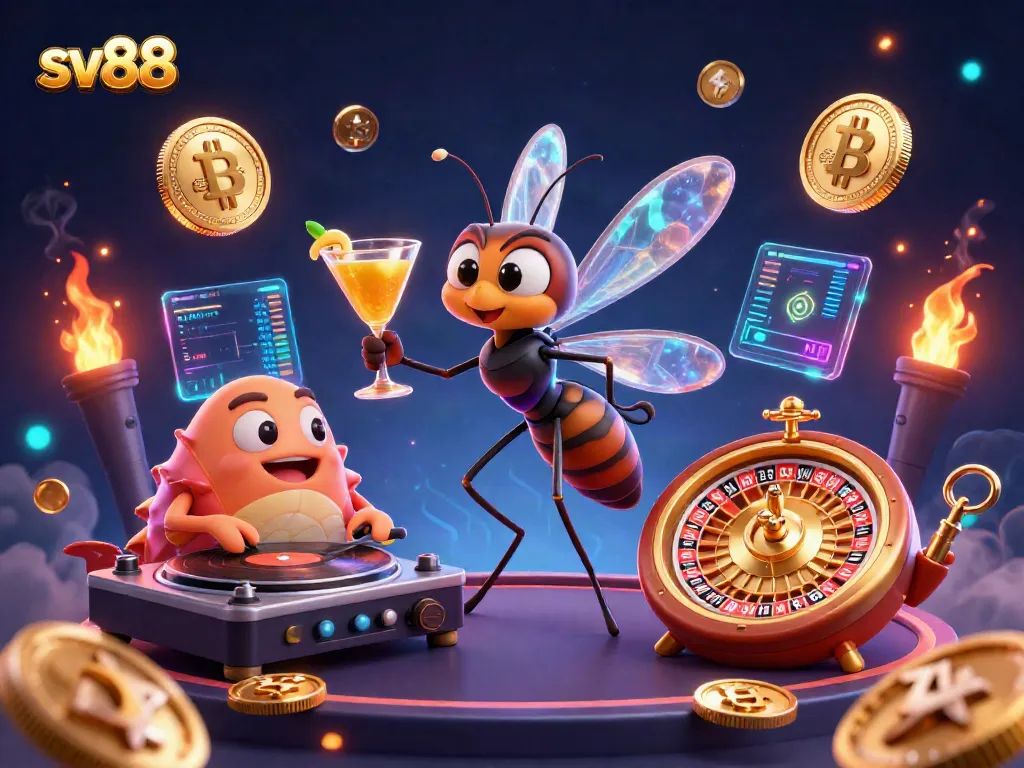 Join sv88 for thrilling casino adventures with vibrant characters and exciting gambling action.