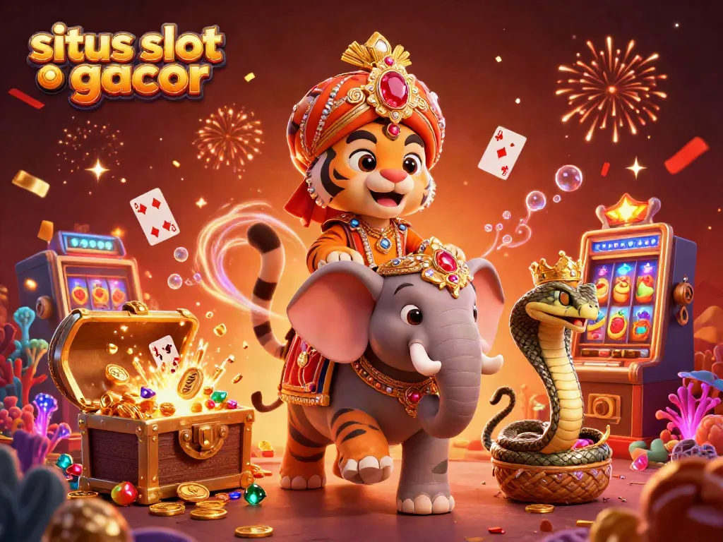 Rasakan sensasi menang di situs slot gacor dengan karakter 3D dan elemen permainan yang berkilauan
