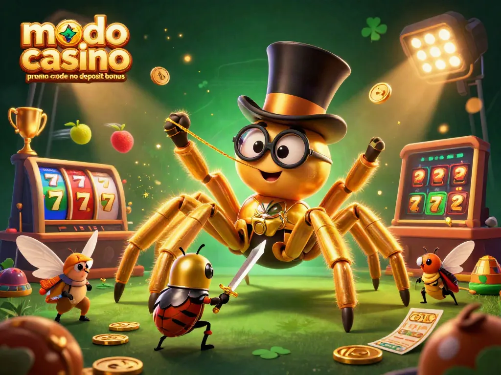 Experience thrilling gameplay with Modo Casino promo code no deposit bonus, featuring colorful slot elements.